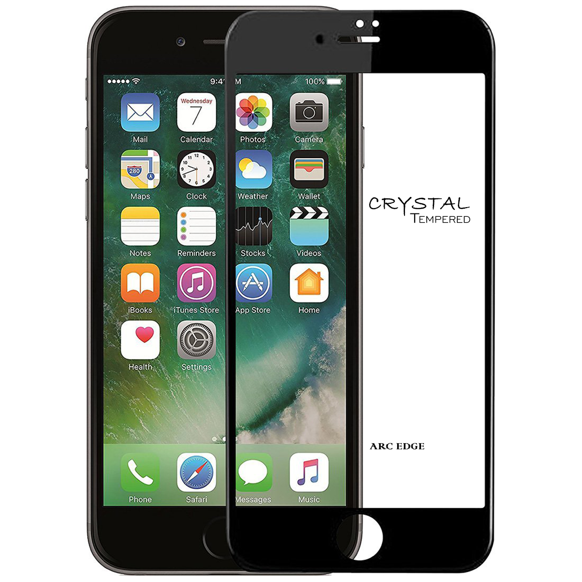 iFix Crystal 5D Tempered Glass for IPHONE 7/8