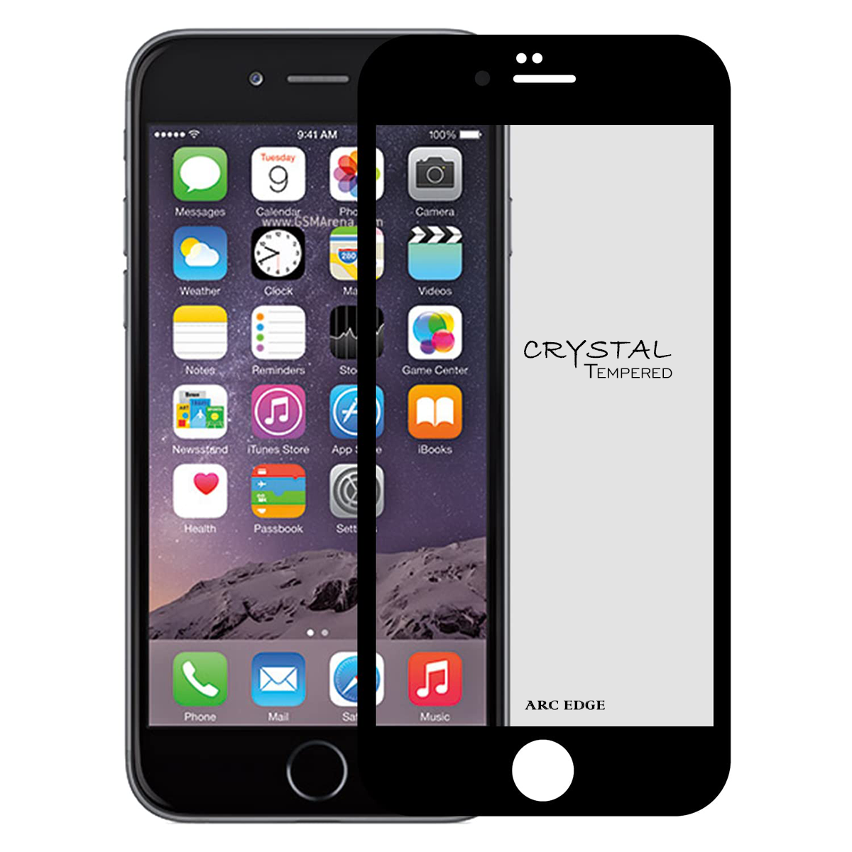 iFix Crystal 5D Tempered Glass for IPHONE 6 PLUS/6S PLUS