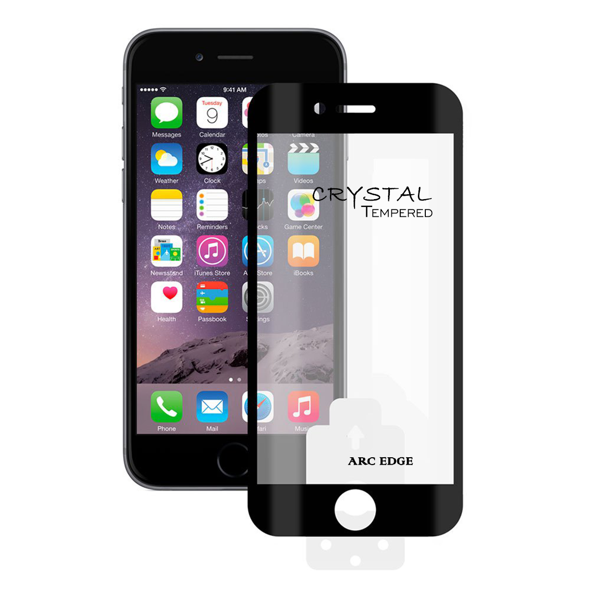 iFix Crystal 5D Tempered Glass for IPHONE 6/6S