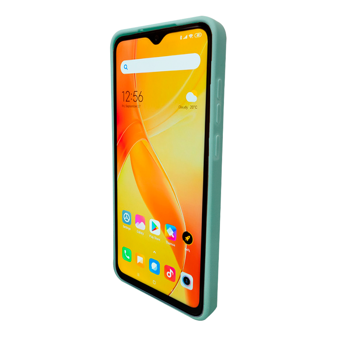 Silicon case for Redmi note 8 pro (Green)