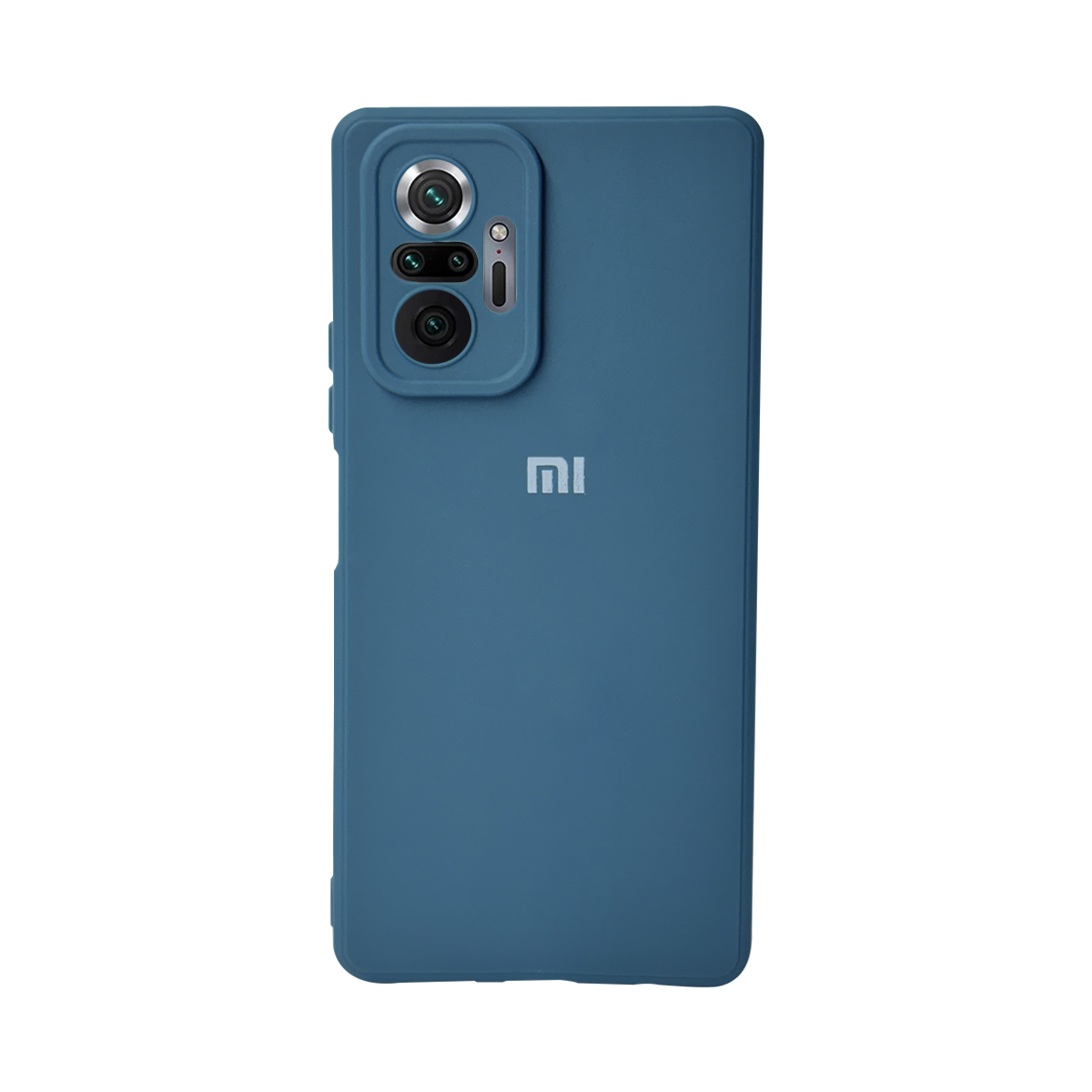 Silicon case for Redmi note 10 pro (Blue)