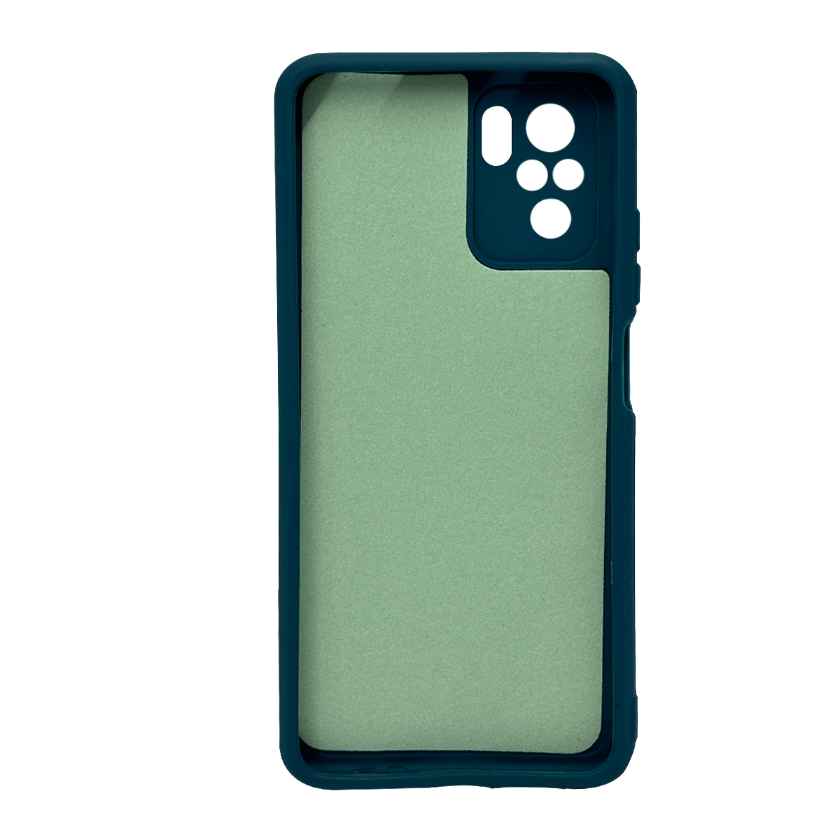 Silicon Back Case For Redmi Note 10 (Blue)