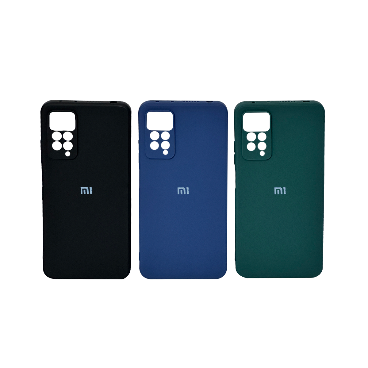 Silicon case for Redmi note 11 pro (Blue)