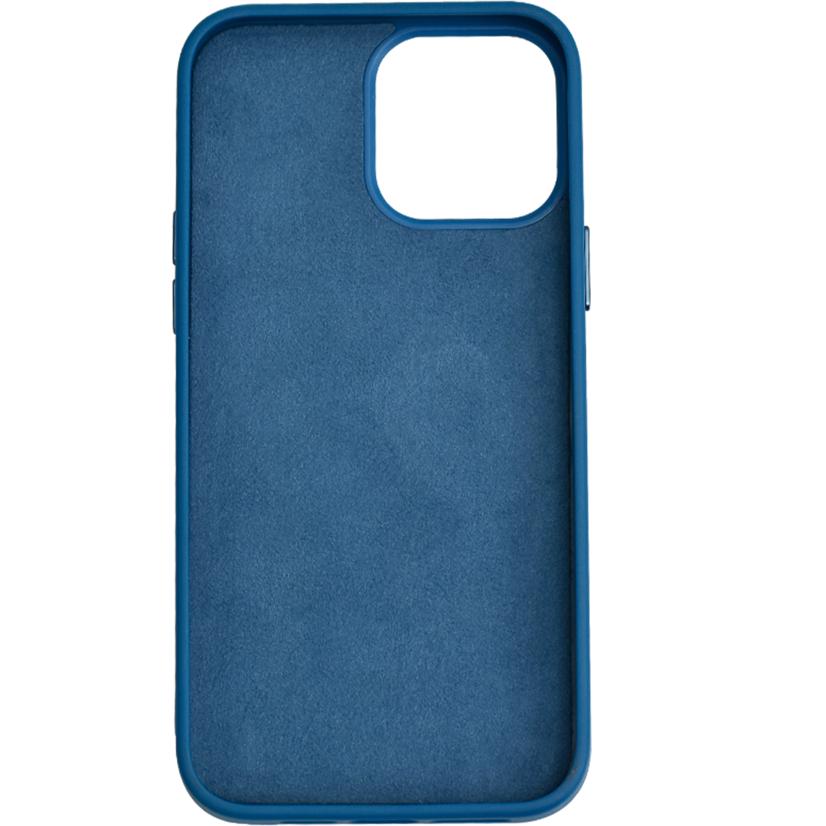 Leather Metal Case for Iphone 14 Pro Max (Blue)