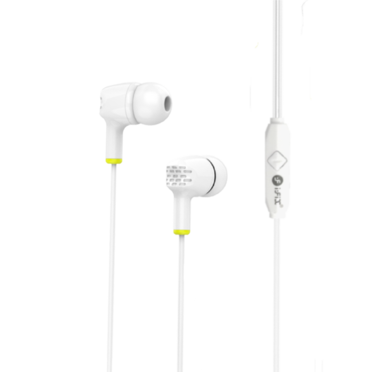 i-8 Stereo Earphone (White)