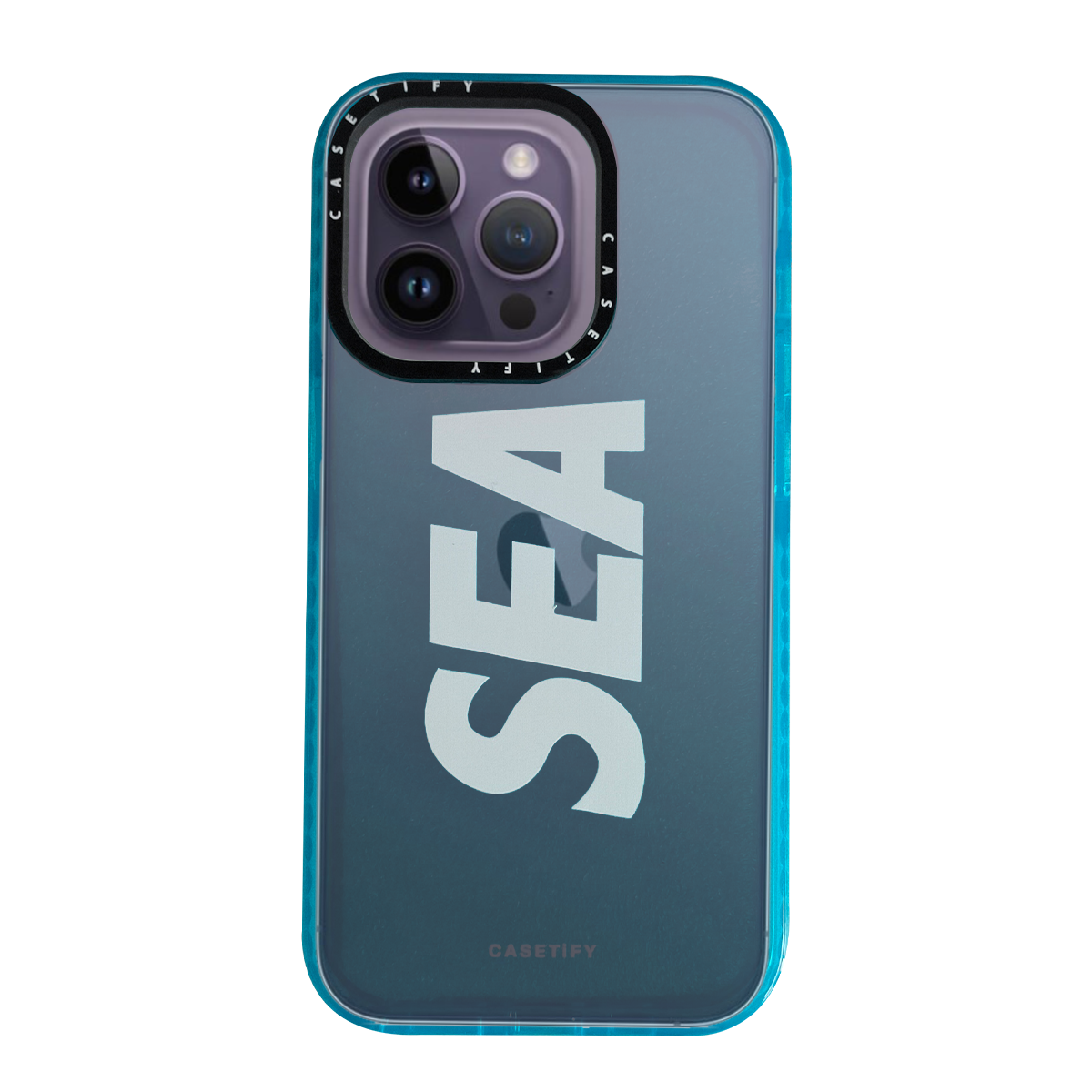 Casetify Sea Cases for iPhone 14 Pro (Blue)