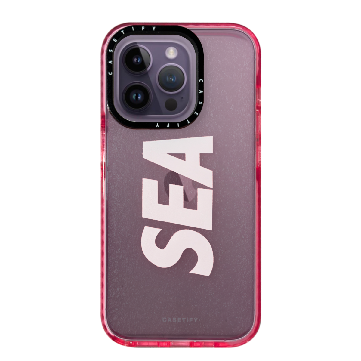 Casetify Sea Cases for iPhone 14 Pro (Pink)