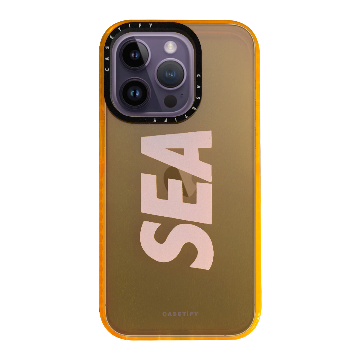 Casetify Sea Cases for iPhone 14 Pro (Orange)