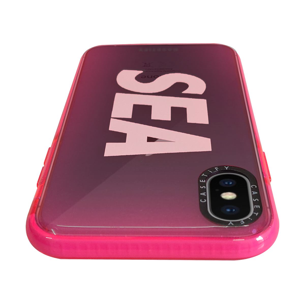 Casetify Sea Case for iPhone X/XS/10 (Rose)