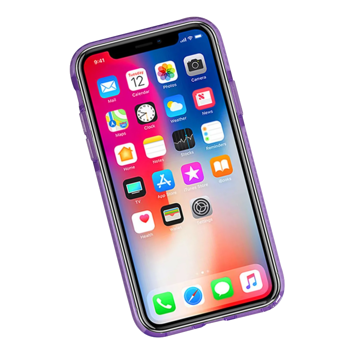 Casetify Sea Case for iPhone X/XS/10 (Purple)