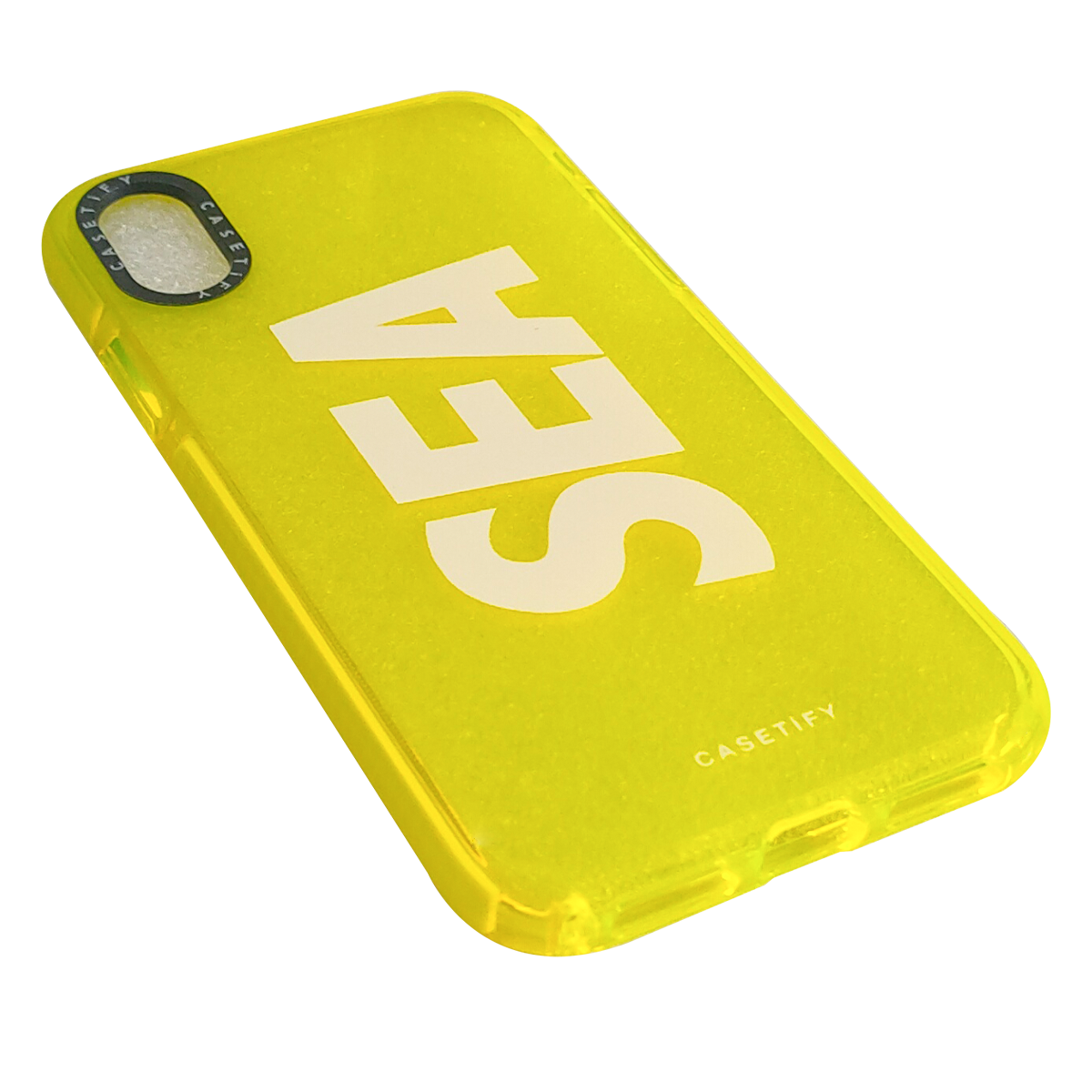 Casetify Sea Cases for iPhone XR (Yellow)