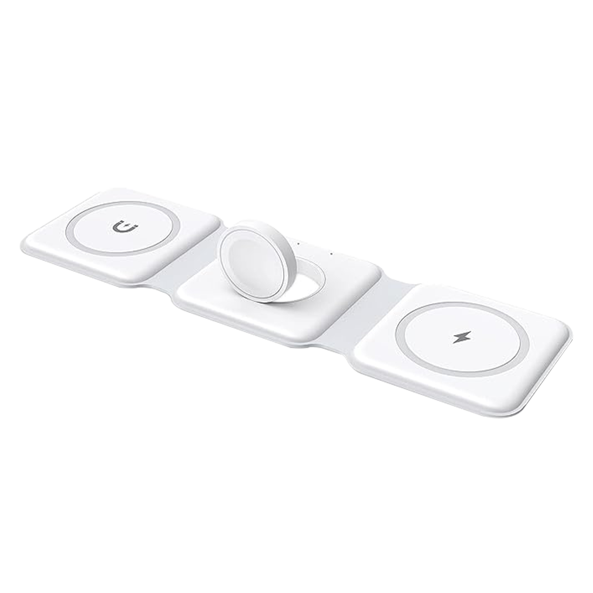 3 in 1 Magnetic Wireless Charger (White)