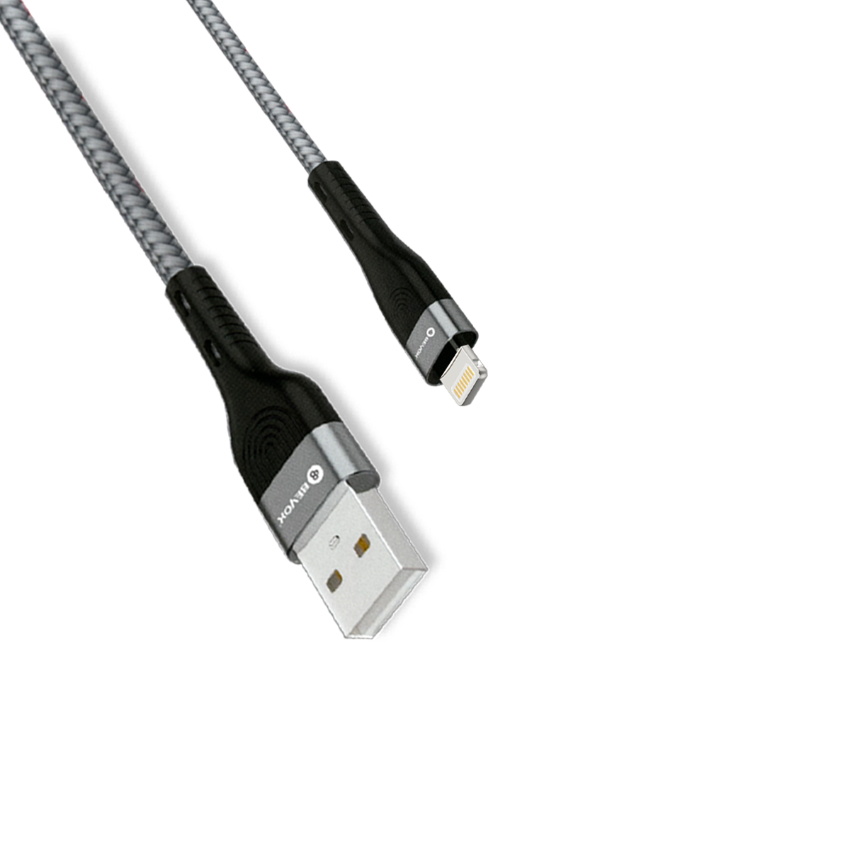 Beyox BX12 3.1A Fast Charging Data Cable (IP) | Nylon Braided