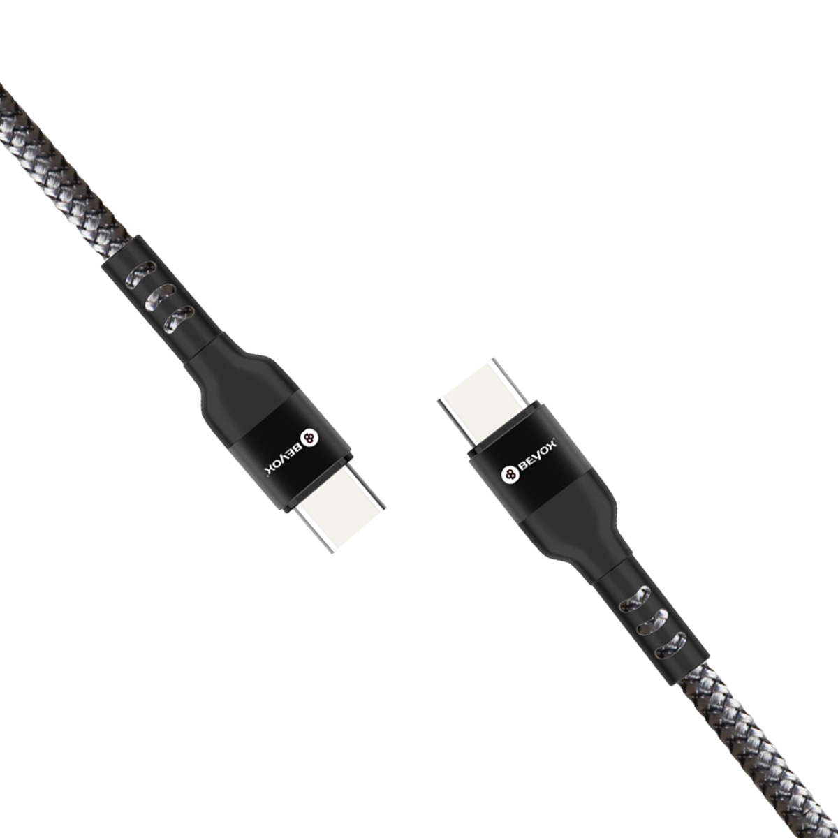 Beyox BX14 24W PD USB C to Type C Fast Charging cable | Nylon Braided