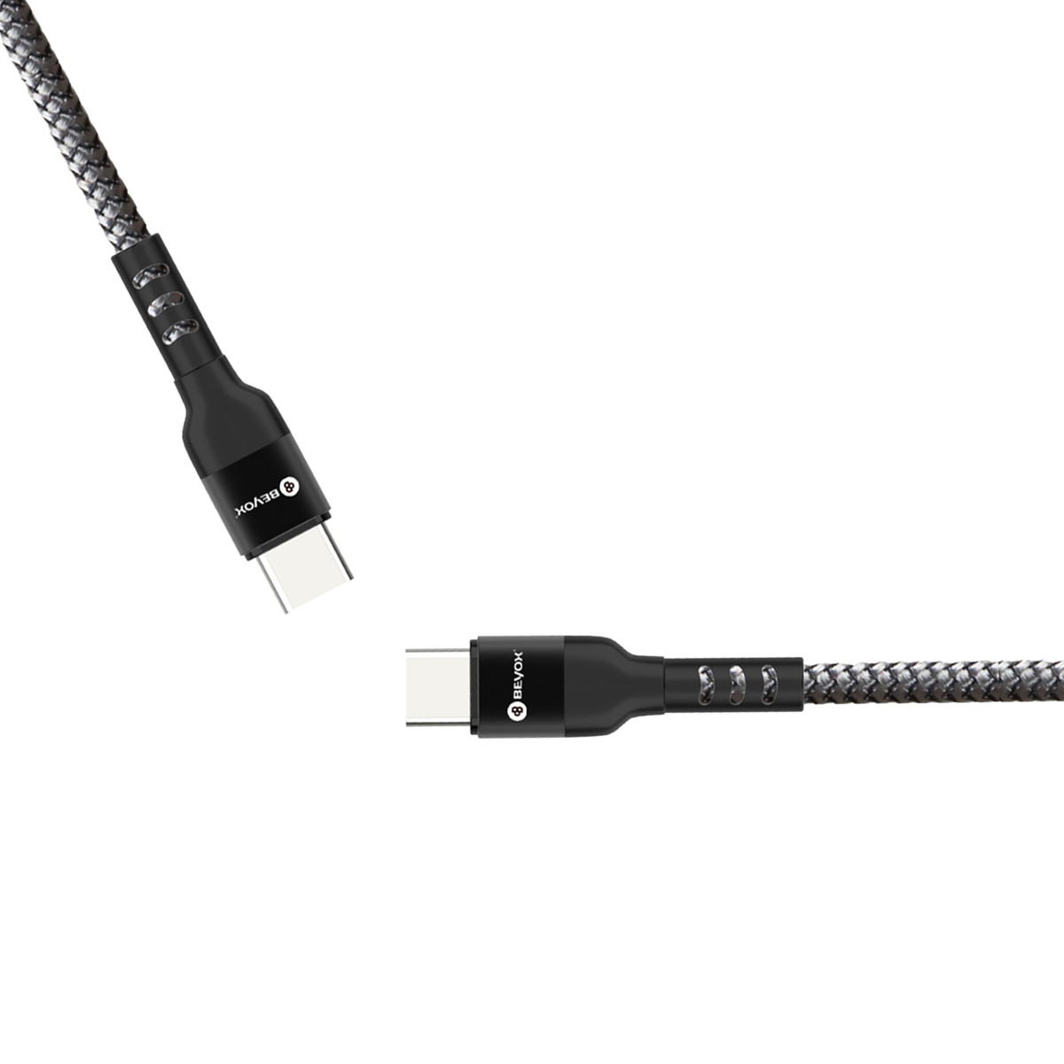 Beyox BX14 24W PD USB C to Type C Fast Charging cable | Nylon Braided