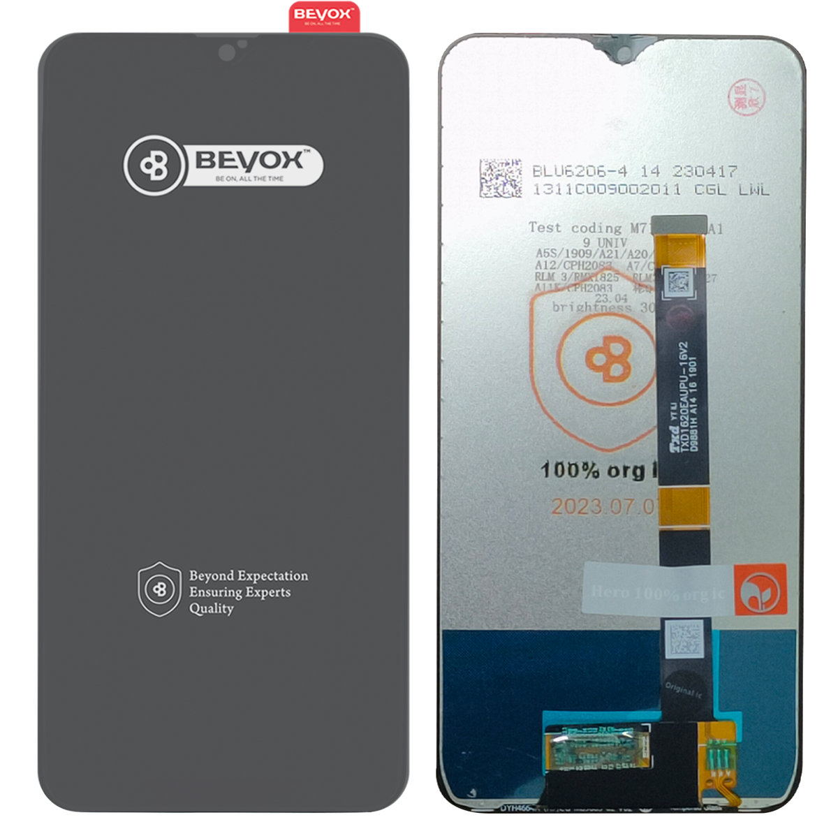 Beyox Combo LCD Display for Oppo A7
