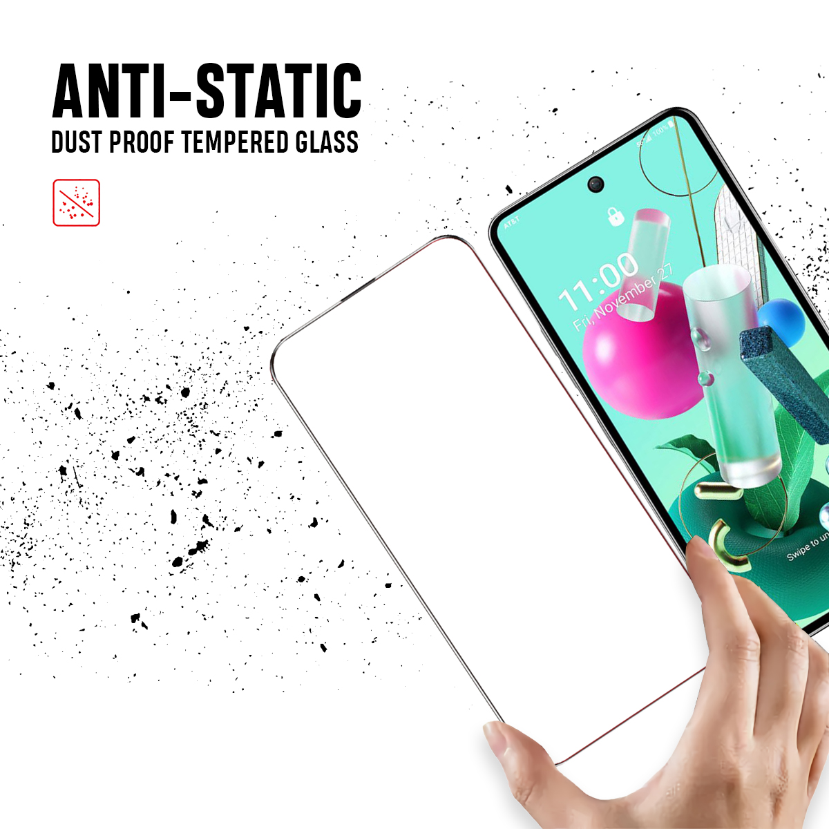 Beyox ESD Anti Static 5D Glass for LG K92