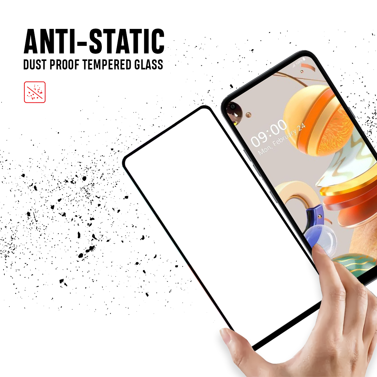 Beyox ESD Anti Static 5D Glass for LG K61
