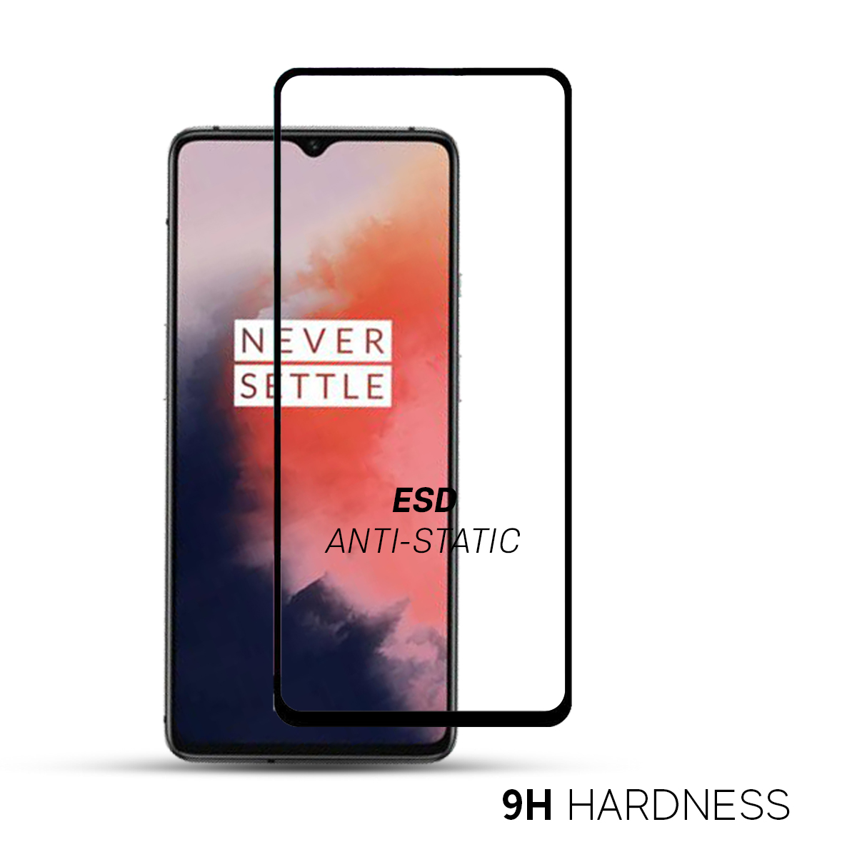 Beyox ESD Anti Static 5D Glass for OnePlus 7T