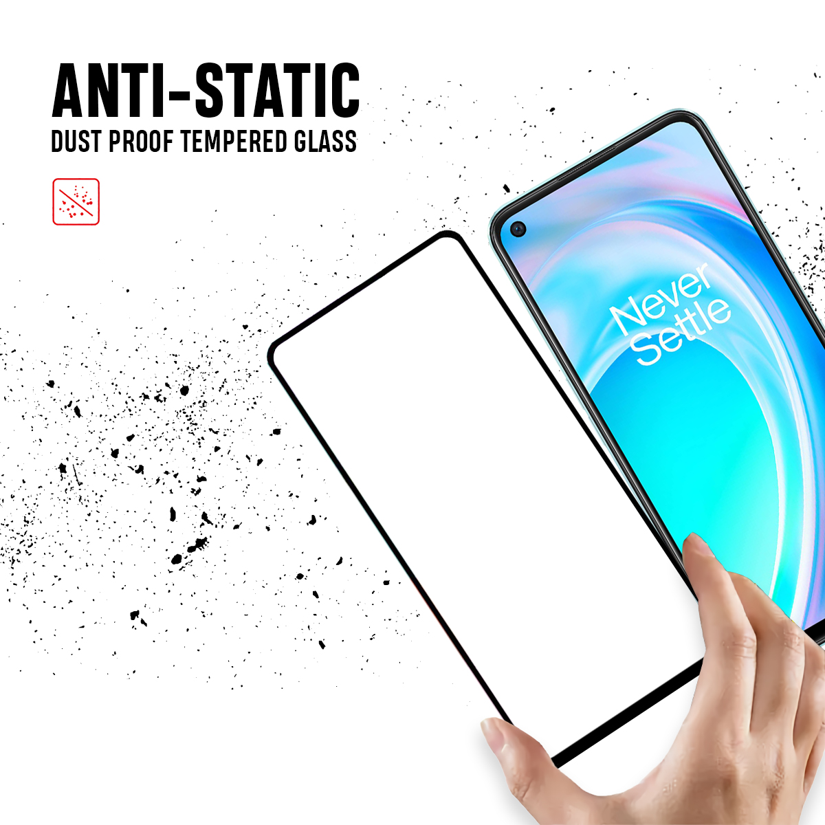 Beyox ESD Anti Static 5D Glass for OnePlus Nord CE2 Lite