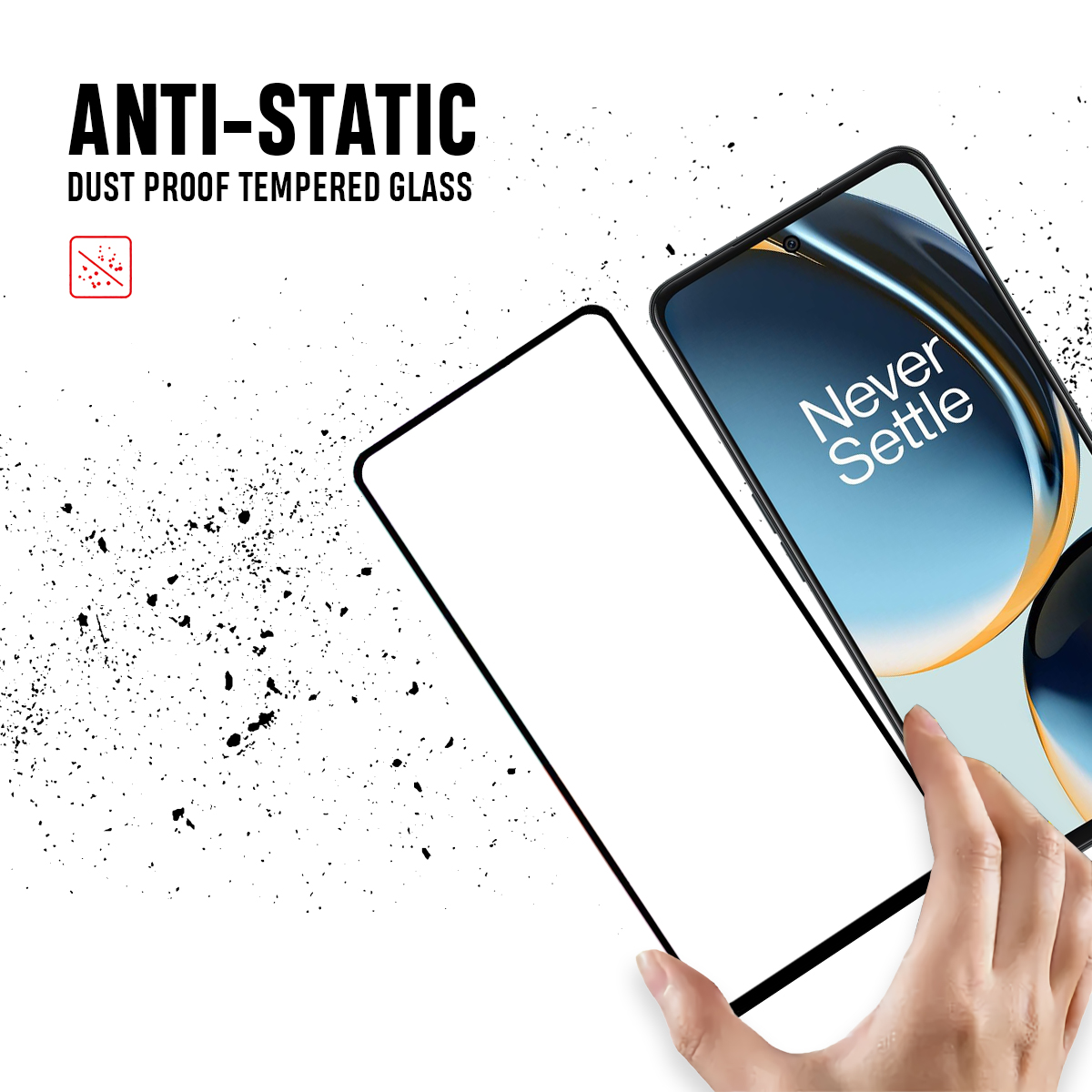 Beyox ESD Anti Static 5D Glass for OnePlus Nord CE3 Lite