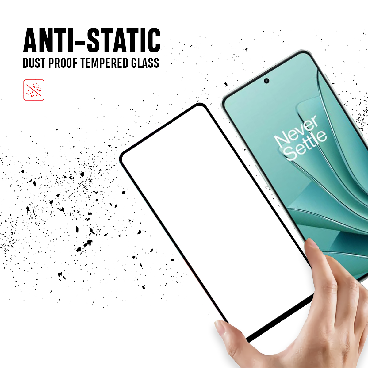 Beyox ESD Anti Static 5D Glass for OnePlus ACE 2V