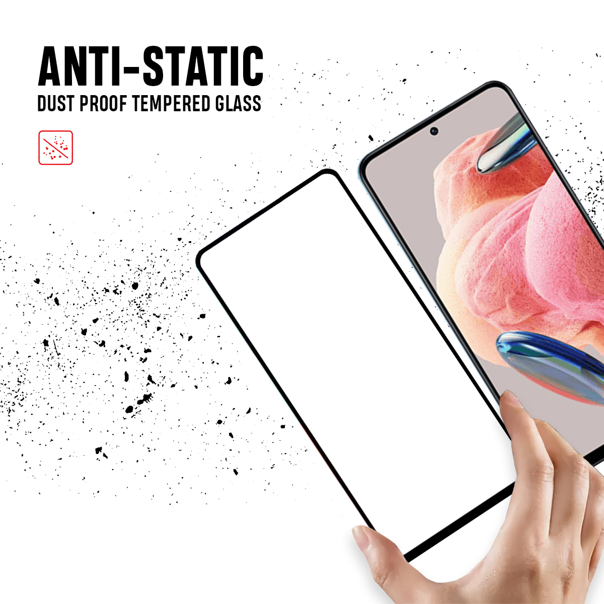 Beyox ESD Anti Static 5D Glass for Redmi Note 12