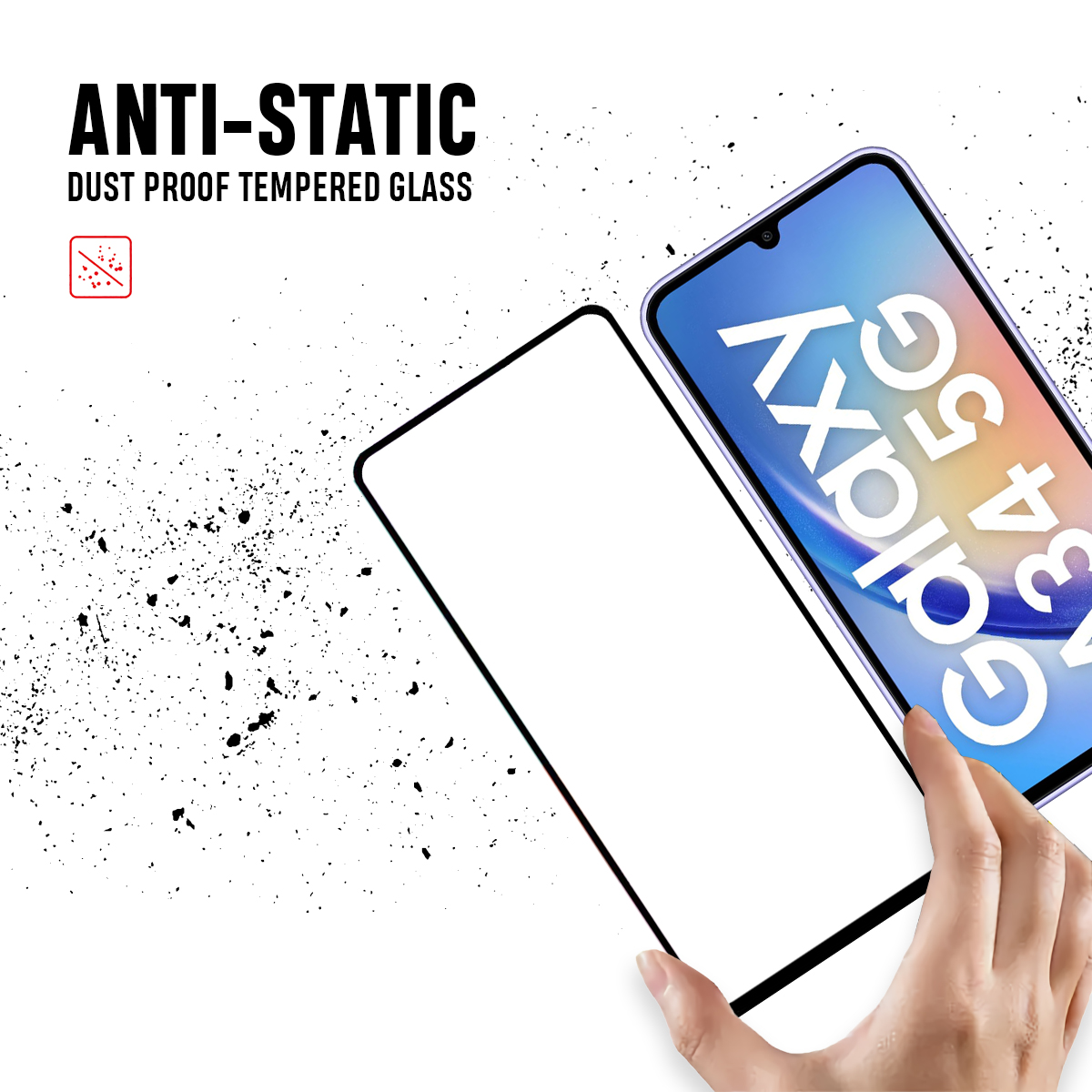 Beyox ESD Anti Static 5D Glass for Samsung A34 5G