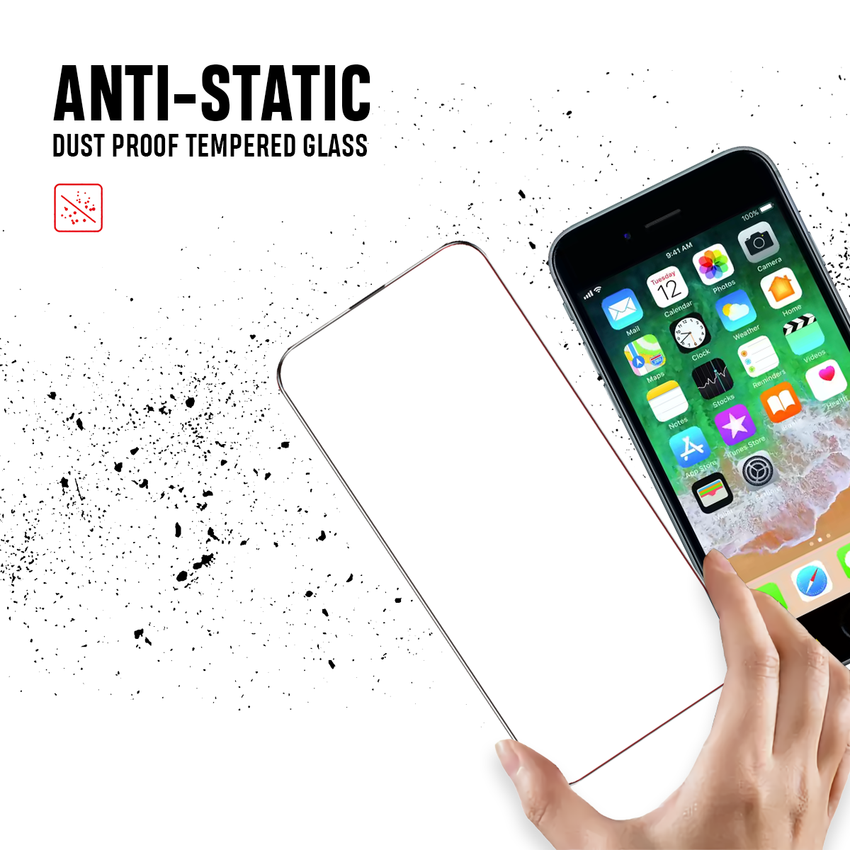Beyox ESD Anti Static 5D Glass for Iphone 6