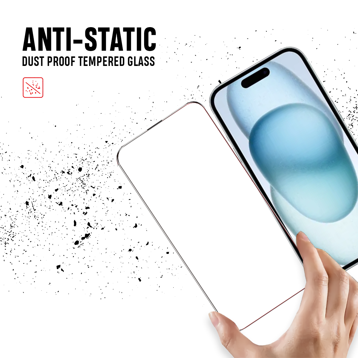 Beyox ESD Anti Static 5D Glass for Iphone 15