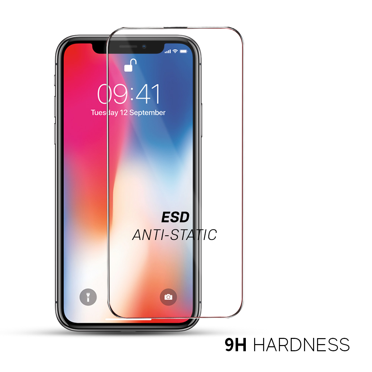 Beyox ESD Anti Static 5D Glass for Iphone X