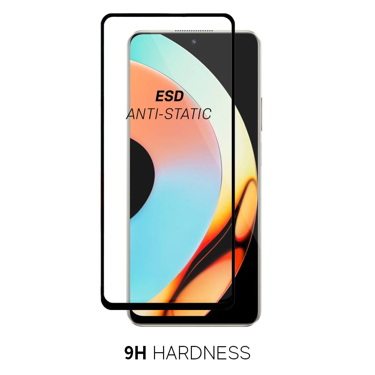 Beyox ESD Anti Static 5D Glass for Realme 8s