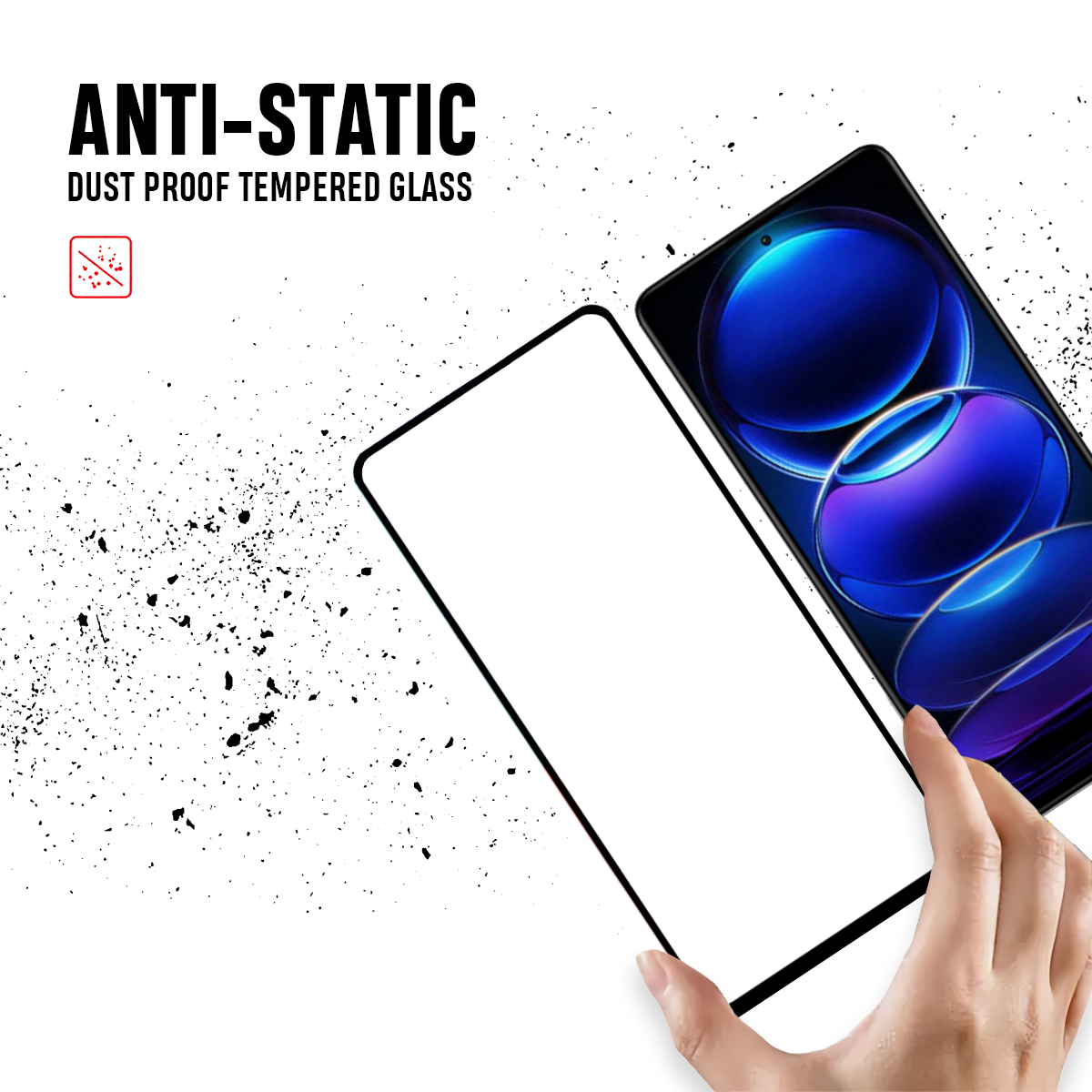 Beyox ESD Anti Static 5D Glass for Redmi Note 12 Pro