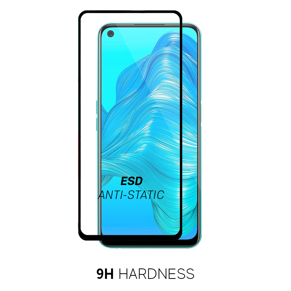 Beyox ESD Anti Static 5D Glass for Realme C25s