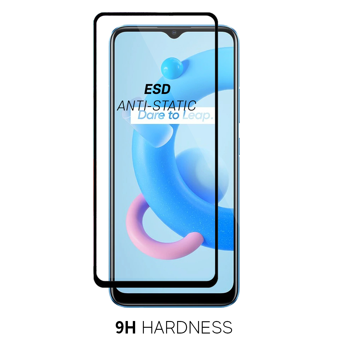 Beyox ESD Anti Static 5D Glass for Realme A53