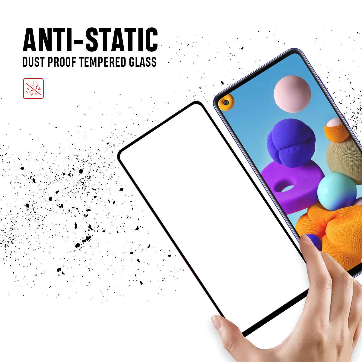 Beyox ESD Anti Static 5D Glass for Samsung A21s