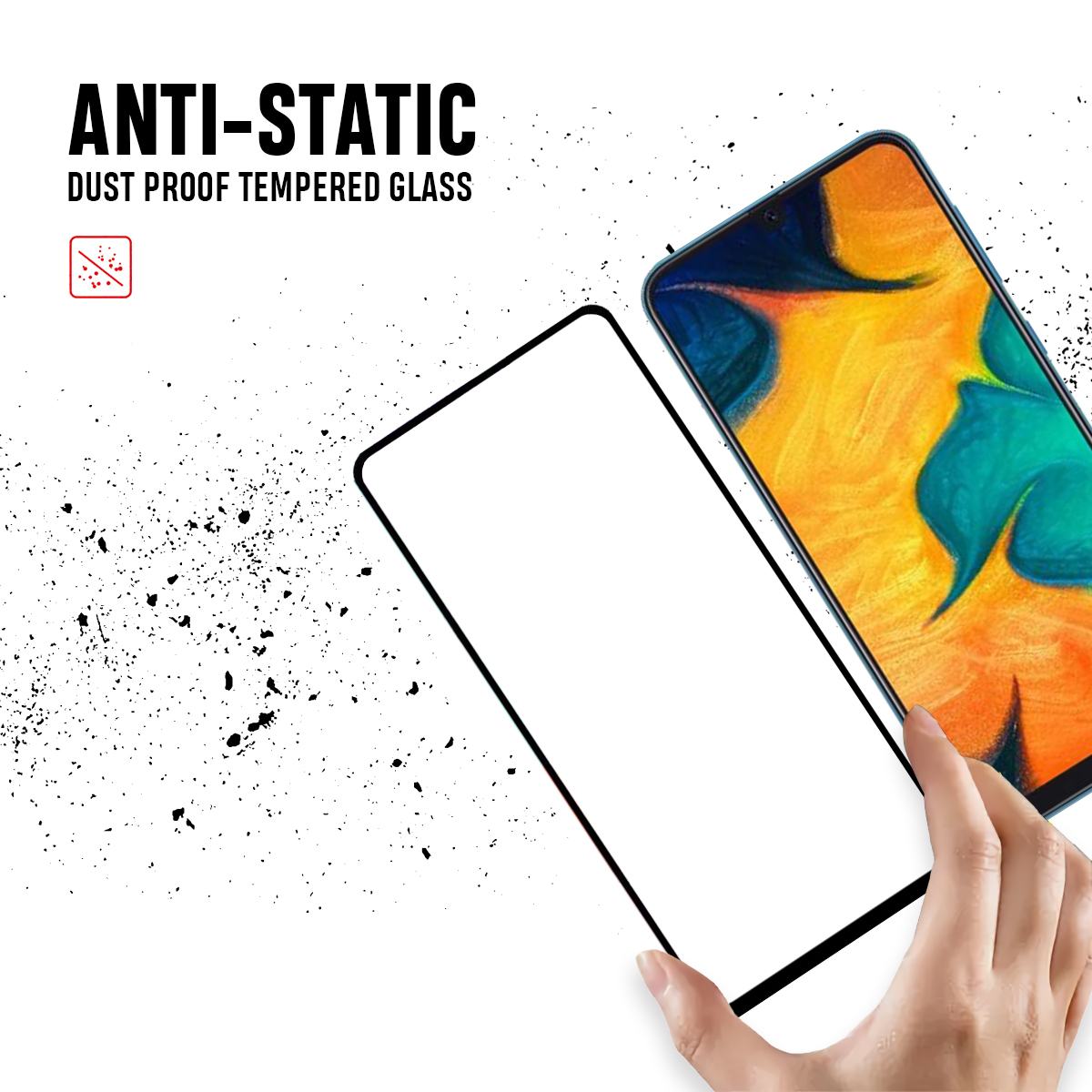 Beyox ESD Anti Static 5D Glass for Samsung A30