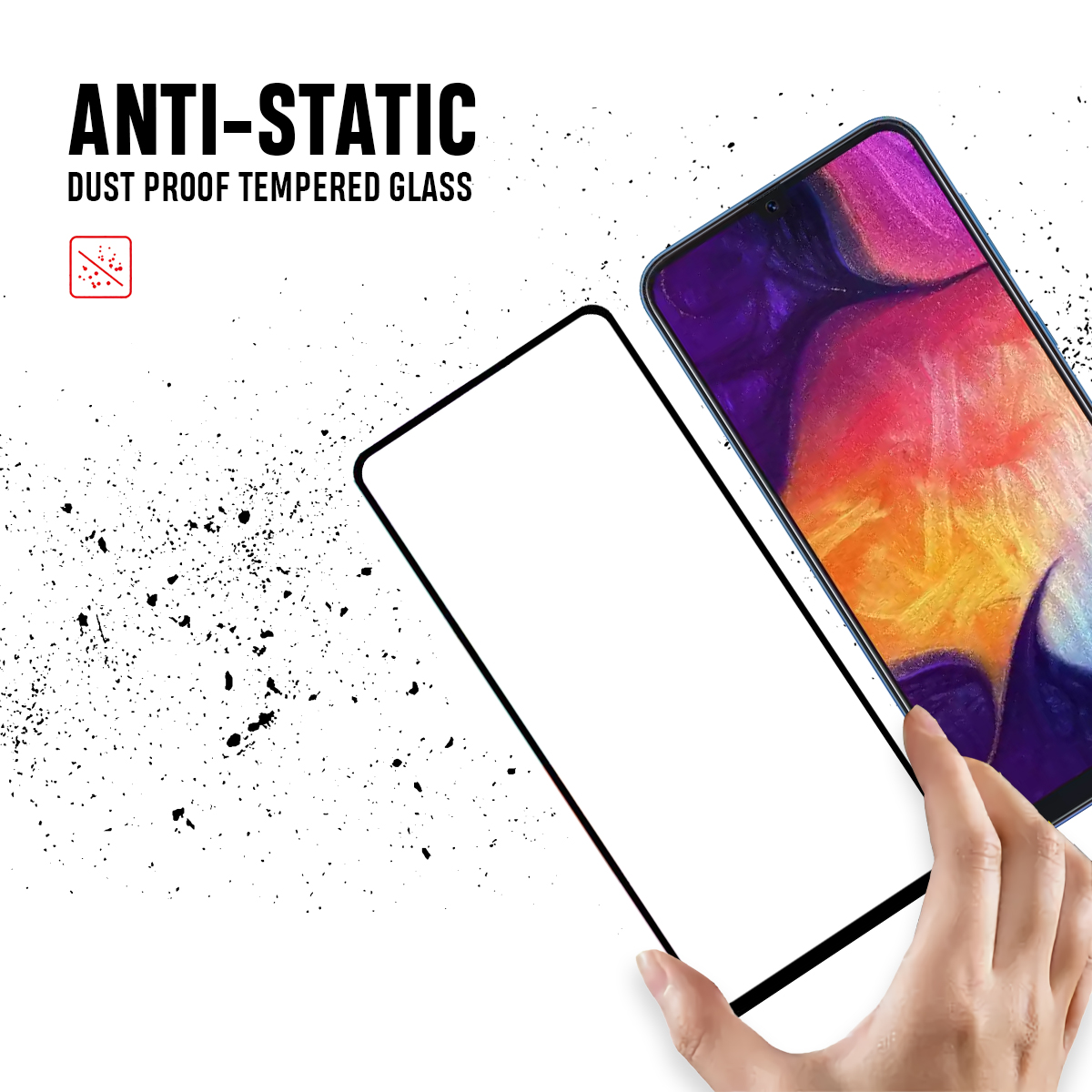 Beyox ESD Anti Static 5D Glass for Samsung A50