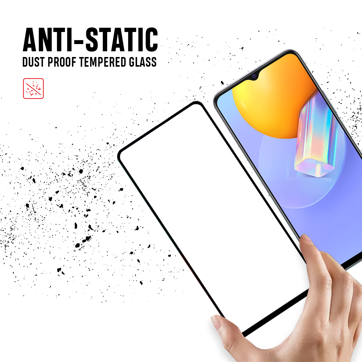 Beyox ESD Anti Static 5D Glass for Vivo Y51