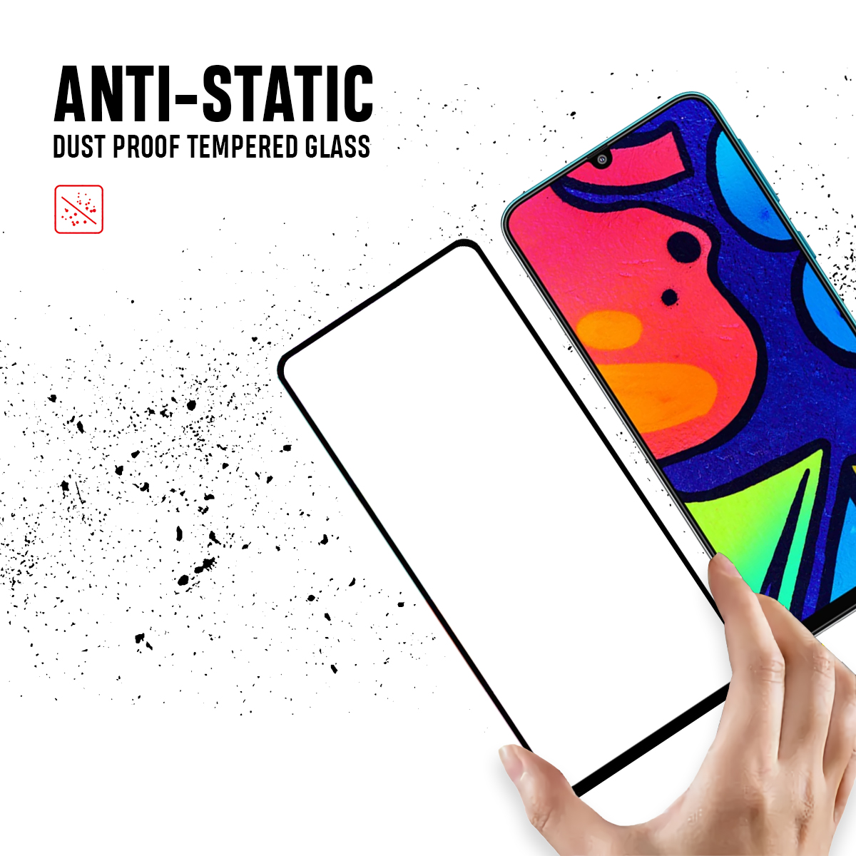 Beyox ESD Anti Static 5D Glass for Samsung F41