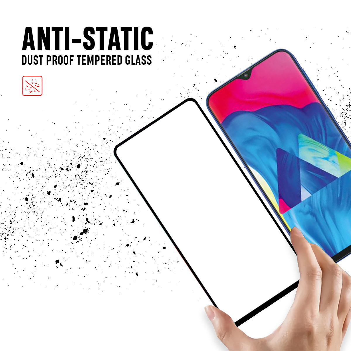 Beyox ESD Anti Static 5D Glass for Samsung M10