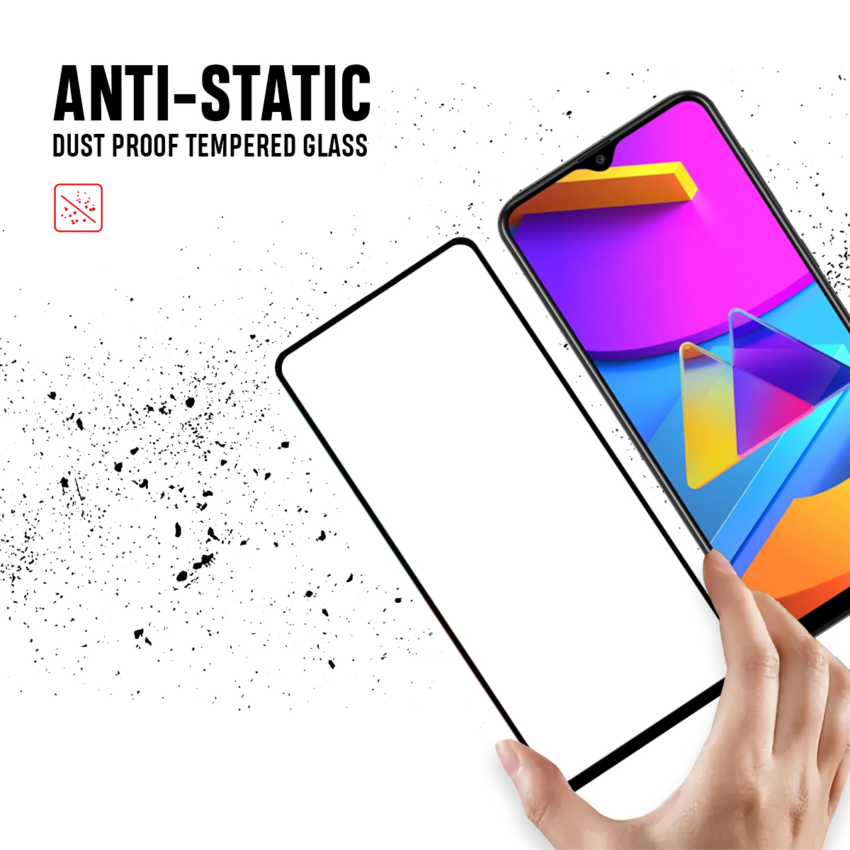 Beyox ESD Anti Static 5D Glass for Samsung M10s
