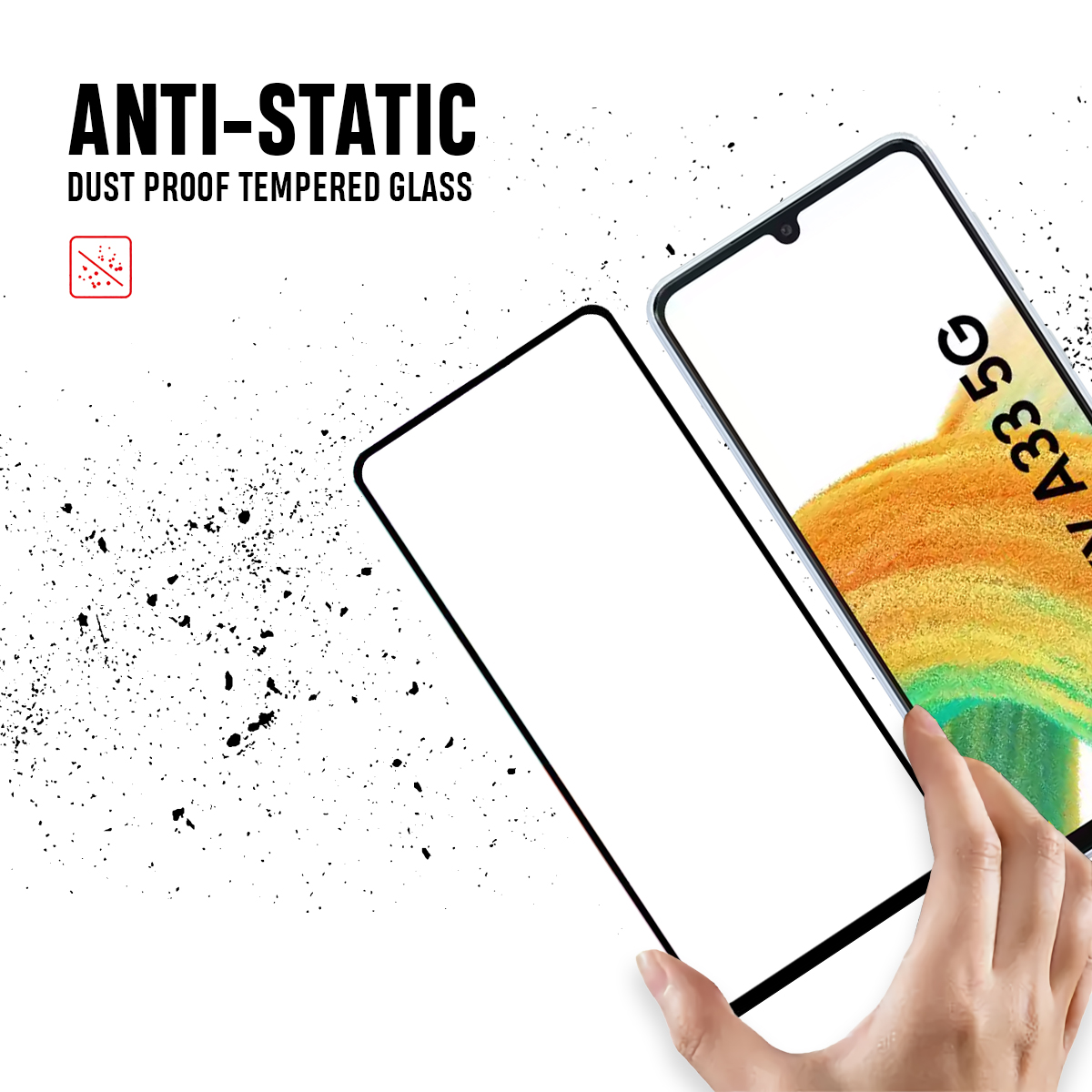 Beyox ESD Anti Static 5D Glass for Samsung A33
