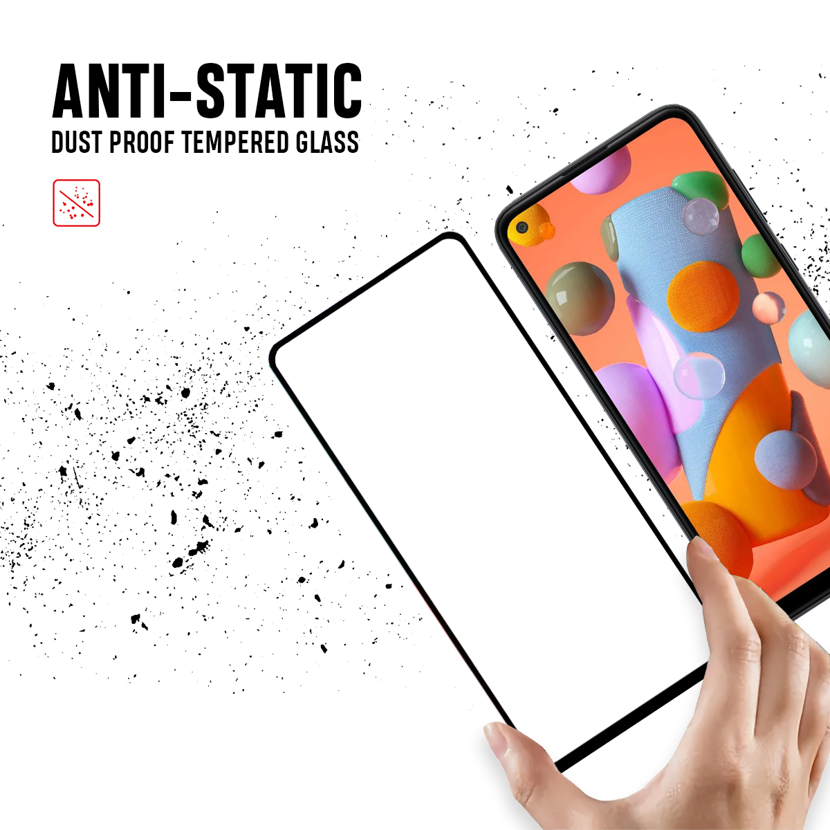 Beyox ESD Anti Static 5D Glass for Samsung A11