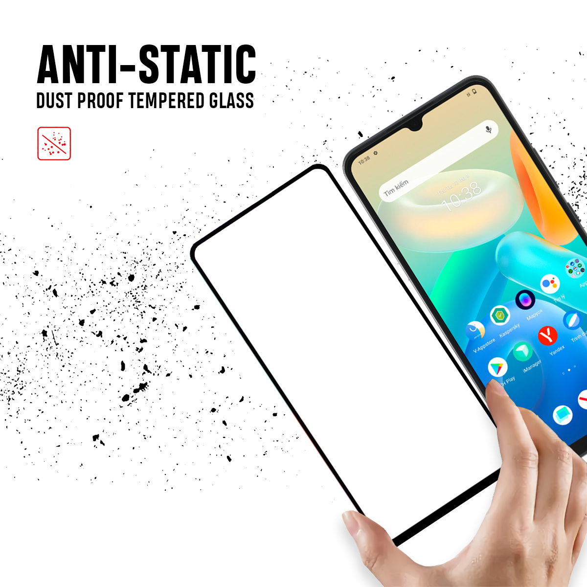 Beyox ESD Anti Static 5D Glass for Vivo Y55