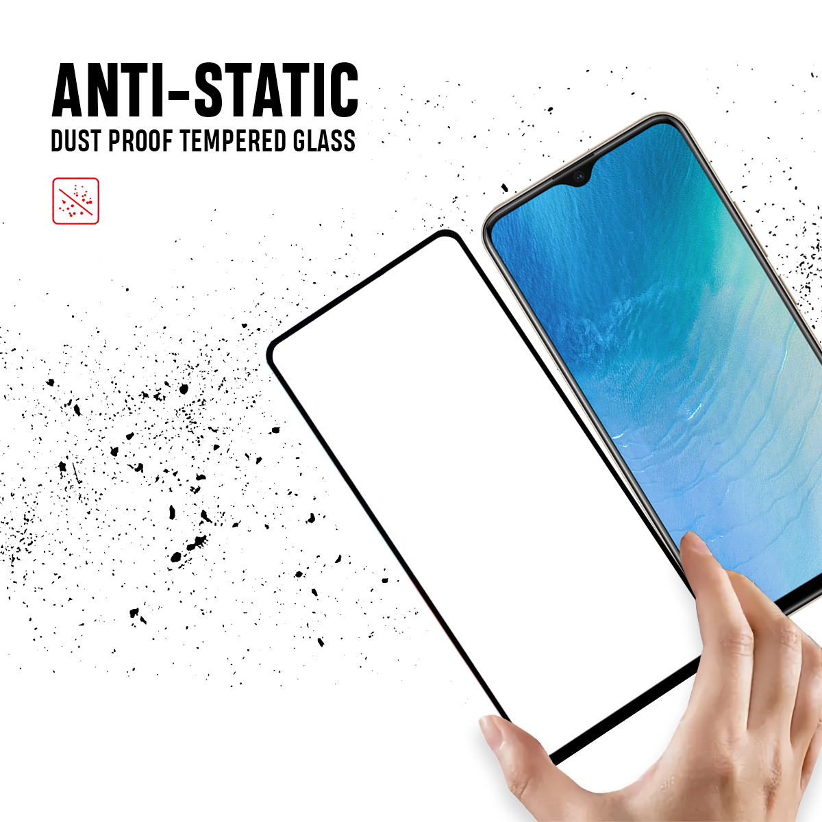 Beyox ESD Anti Static 5D Glass for Vivo Y72