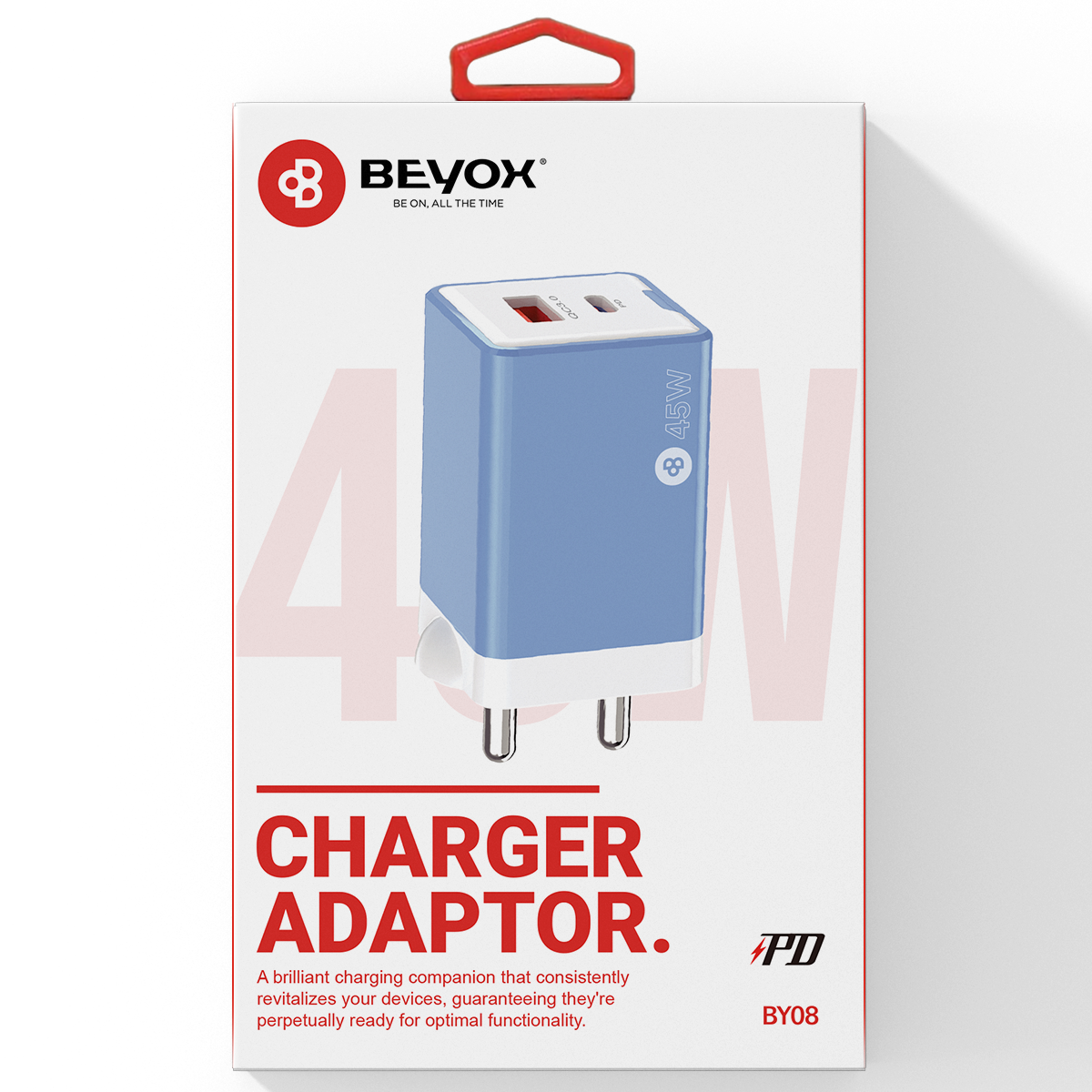 Beyox 45W PD Quick Charger BY-08