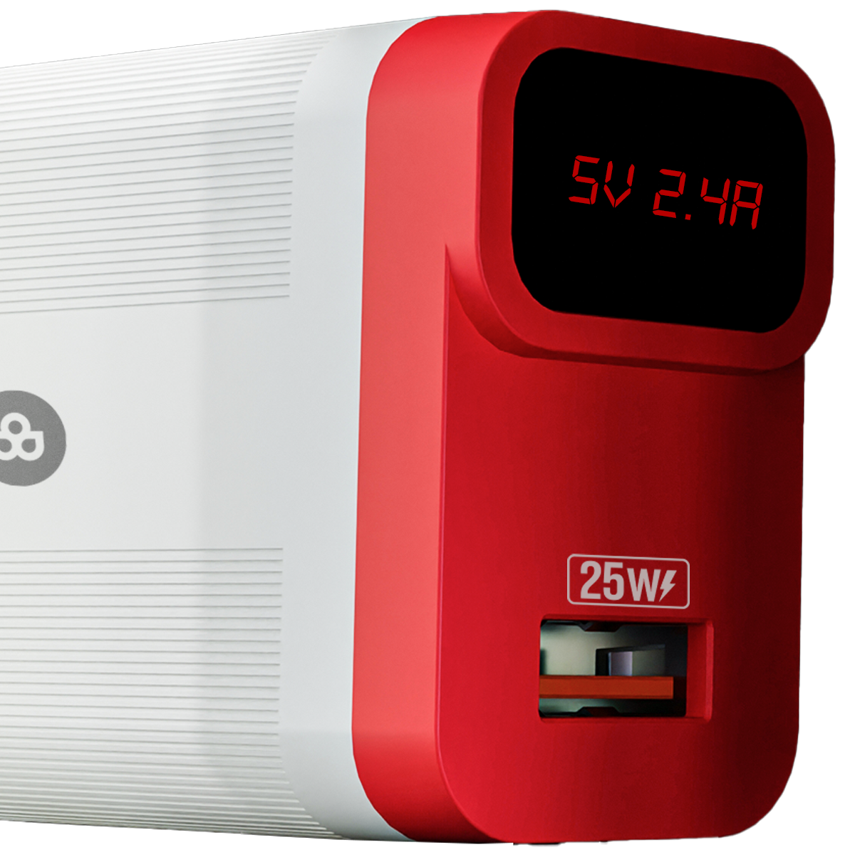 Beyox 25W Quick Charger with Digital Display