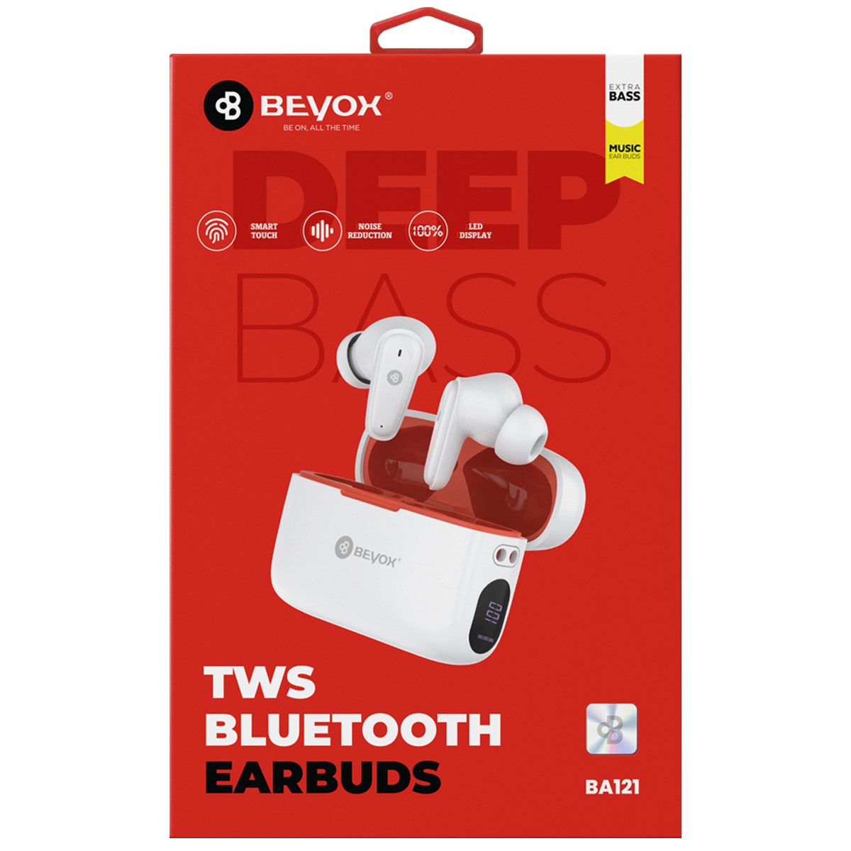 BEYOX BA121 TWS Bluetooth Earbuds