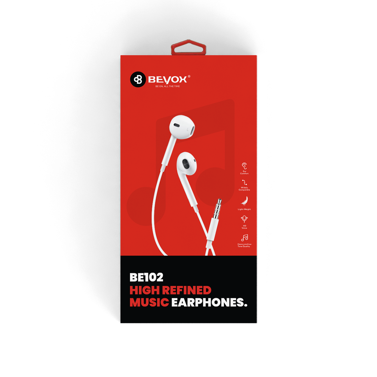 BEYOX BE102 Earphone (3.5MM)